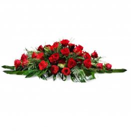 Almohadón de rosas rojas Vigo